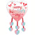 Happy Valentine's Day Diffused Ombre Heart Danglers 34″ Balloon