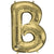 Letter B - Anagram - White Gold 34″ Balloon