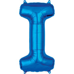 Letter I - Anagram - Blue 34″ Balloon