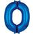 Letter O - Anagram - Blue 34″ Balloon