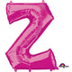 Letter Z - Anagram - Pink 34″ Balloon