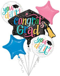 Balloon Bouquet - Grad Follow Your Dreams - Anagram