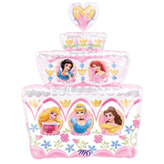 Anagram Disney Princess Tiered Cake 28″ Balloon