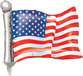 14" American Flag (10ct) - Anagram