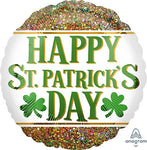 18" St Patrick's Day Glitter (10ct) - Anagram