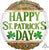 18" St Patrick's Day Glitter (10ct) - Anagram