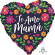 18" Te Amo Mama Floral (10ct) - Anagram