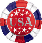 18" USA - Red, White, and Blue - Pack of 10 - Anagram