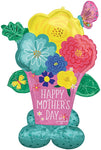 53" AirLoonz™ - Mother's Day Pretty Flower Pot - Anagram
