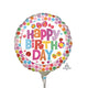 9" Happy Birthday Flower (25ct) - Anagram