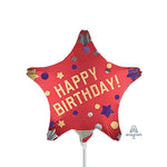 9" Red Satin Party (25ct) - Anagram