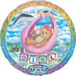 It's a Girl 28" Sing-A-Tune Balloon