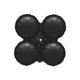 16" MagicArch™ Small - Black Metallic(10ct) - Anagram
