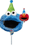 Anagram Mylar & Foil 11" Airfill Elmo Cookie Monster Balloon (Requires heat-sealing)