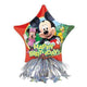 14" Mickey Star Birthday Centerpiece Foil Balloons