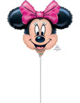 Anagram Mylar & Foil 14" Minnie Mouse Balloon (requires heat-sealing)