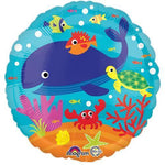 Anagram Mylar & Foil 17" Under the Sea Foil Balloons