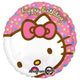 18" Hello Kitty Happy Birthday Foil Balloons