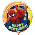 Anagram Mylar & Foil 18" Spiderman Ultimate Birthday Foil Balloons