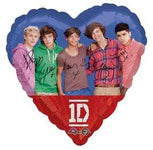 Anagram Mylar & Foil 1D One Direction 18″ Heart Balloon