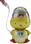 25" Easter Baby Chick Airwalker Balloon