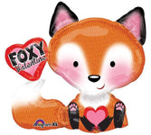 Anagram Mylar & Foil 28" Foxy Valentine Foil Balloons