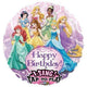 28" Princess Birthday Sing A Tune Foil Balloon