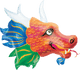 33" Jumbo Chinatown Dragon Balloon
