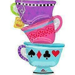 Anagram Mylar & Foil 33" Mad Tea Party Foil Balloon