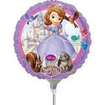 Anagram Mylar & Foil 9" Sofia the First Foil Balloons