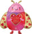 Anagram Mylar & Foil Adorable Love Bug 18″ Balloon