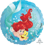 Anagram Mylar & Foil Ariel Dream Big 17″ Balloon