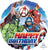 Anagram Mylar & Foil Avengers HBD 17″ Balloon