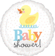 Anagram Mylar & Foil Baby Shower Yellow Ducky 18″ Balloon