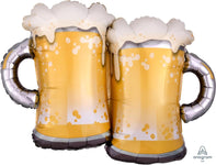 Anagram Mylar & Foil Beer Mugs 32" Mylar Foil Balloon