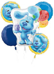 Anagram Mylar & Foil Blues Clues Balloon Bouquet (5 balloon set)