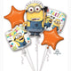 Bouquet Despicable Me Foil Balloons