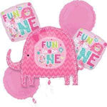 Anagram Mylar & Foil Bouquet One Wild Girl Foil Balloons