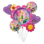 Anagram Mylar & Foil Bouquet Tinker Bell Birthday Foil Balloons
