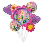 Anagram Mylar & Foil Bouquet Tinker Bell Birthday Foil Balloons