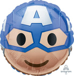 Captain America Emoji 17″ Balloon