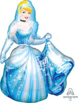 Anagram Mylar & Foil Cinderella 53" AirWalker Balloon