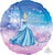 Anagram Mylar & Foil Cinderella Happy Birthday 18″ Balloon