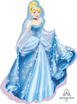 Anagram Mylar & Foil Cinderella Shape 33" Mylar Foil Balloon