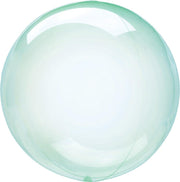 Anagram Mylar & Foil Crystal Clearz Green 18″ Balloon