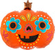 Day of the Dead Pumpkin 26″ Balloon