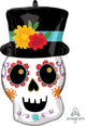 DotD Skull & Top Hat 22″ Balloon