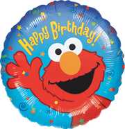 Anagram Mylar & Foil Elmo™ Happy Birthday 18″ Balloon