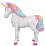 Anagram Mylar & Foil Enchanted Unicorn Airwalker 46″ Balloon