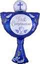 First Communion Boy Blue 31″ Balloon